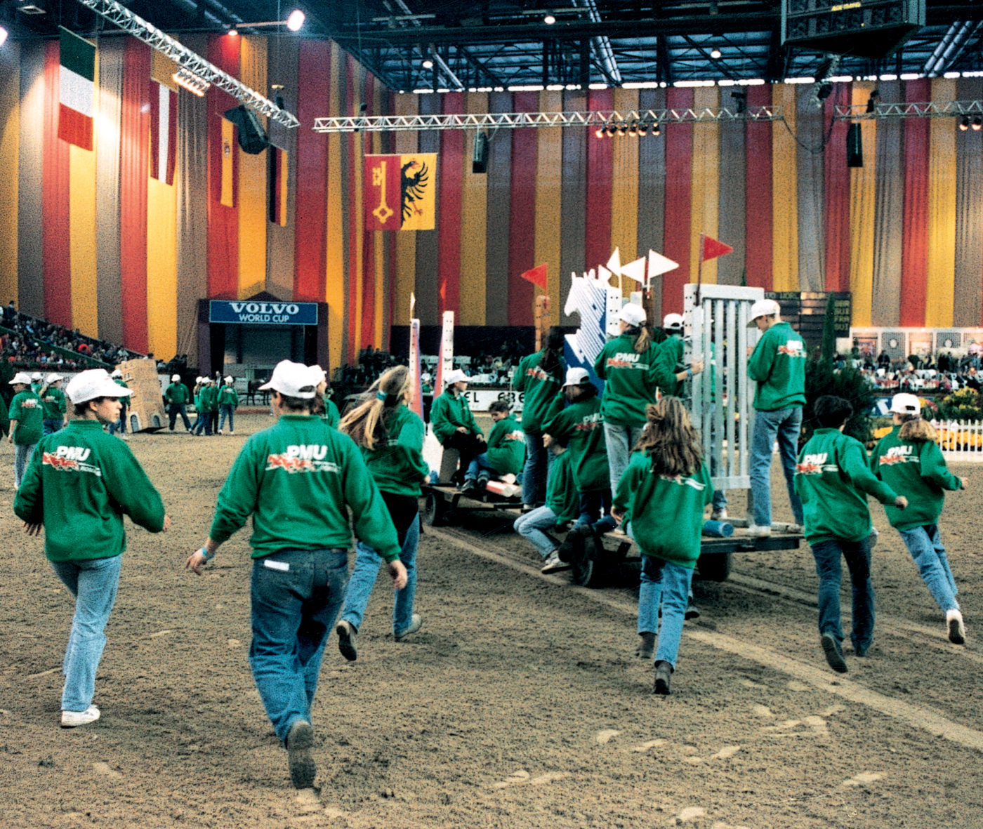 The Palexpo arena crew