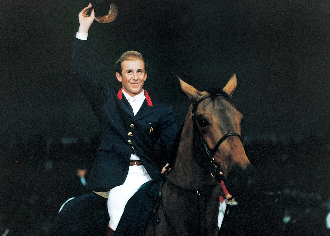 Philippe Rozier winning at Palexpo in 1991