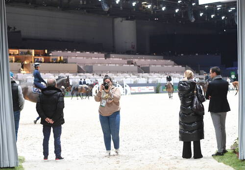 Warm up- Cavalier de sautCHI Genève 08 décembre 2022