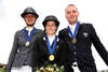 Le podium (de gauche à droite) : Isabelle Robin, Janick Herren et Ken Balsiger - © Photo Bujard