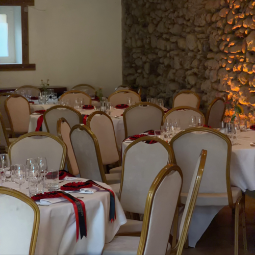 soirée bénévoles table