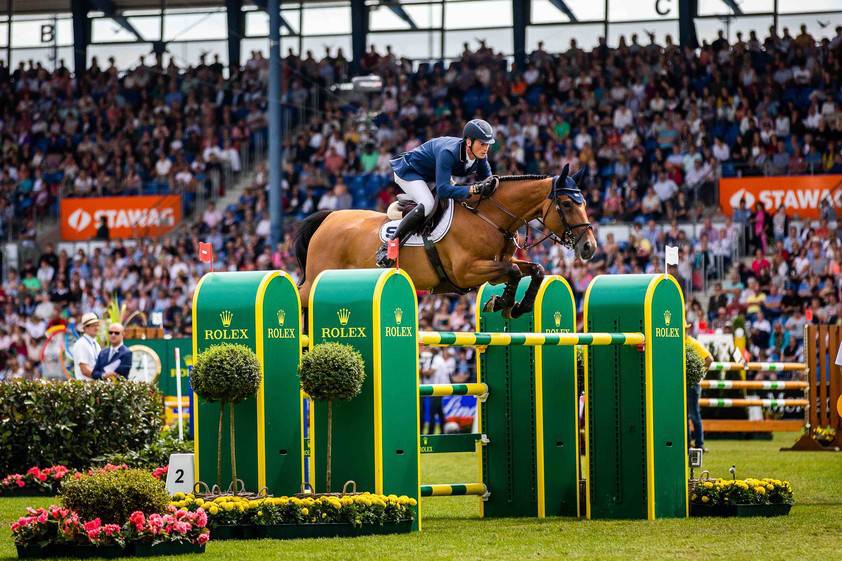 Daniel Deusser & Killer Queen VDM (Photo: Rolex Grand Slam / Ashley Neuhof)