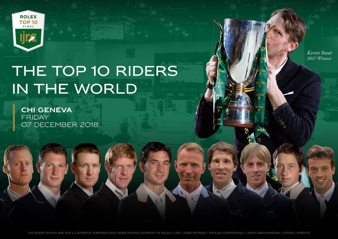Les dix prétendants au trophée du Top Ten Rolex IJRC