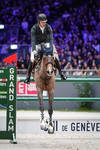 Harrie Smolders (NED) riding Monaco during the day 6 of Rolex Grand Slam of Show Jumping on December 11, 2022 in Geneva, Switzerland. (Photo by Pierre Costabadie/Icon Sport)