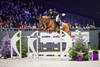 Thibaut Keller (SUI) riding Arley de Vayrie during the the day 4 of Rolex Grand Slam of Show Jumping on December 10, 2022 in Geneva, Switzerland. (Photo by Pierre Costabadie/Icon Sport)