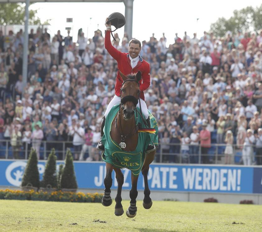 Kent Farrington & Gazelle (Photo: Tiffany Van Halle)