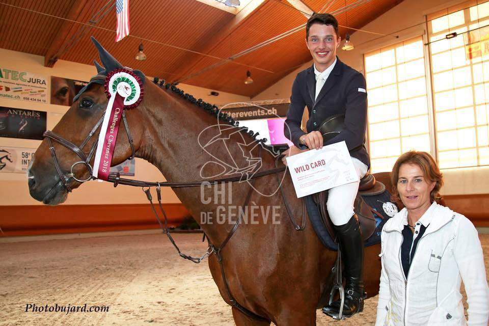 Edouard Schmitz fera partie des jeunes talents lors du CSI U25 - ©Photo Bujard