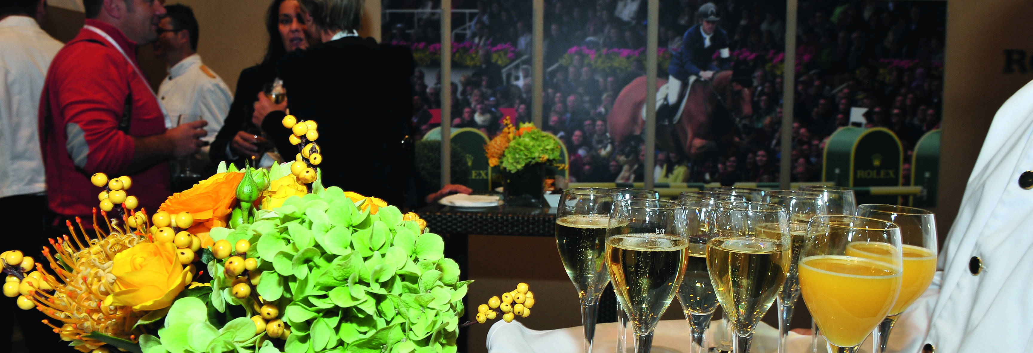 Cocktail Media RolexCHI Palexpo Genève 11 décembre 2015Photo:Joseph Carlucci